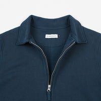 Pop Trading Company Sportswear Company Heavyweight Half Zip Sweatshirt - Dark Teal thumbnail