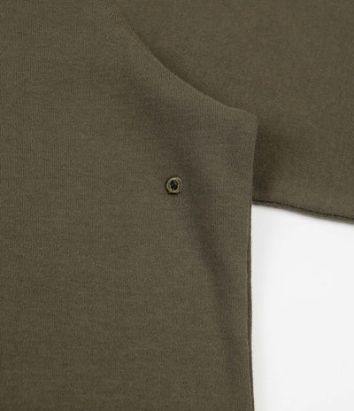 Pop Trading Company Sportswear Company Lightweight Halfzip Sweatshirt - Combat