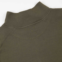 Pop Trading Company Sportswear Company Lightweight Halfzip Sweatshirt - Combat thumbnail