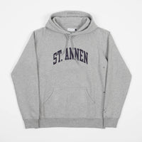 Pop Trading Company St Annen Hoodie - Heather Grey thumbnail