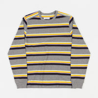 Pop Trading Company Striped Long Sleeve T-Shirt - Multicolour thumbnail