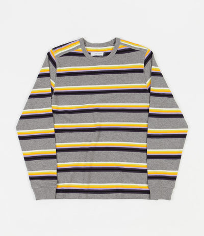 Pop Trading Company Striped Long Sleeve T-Shirt - Multicolour
