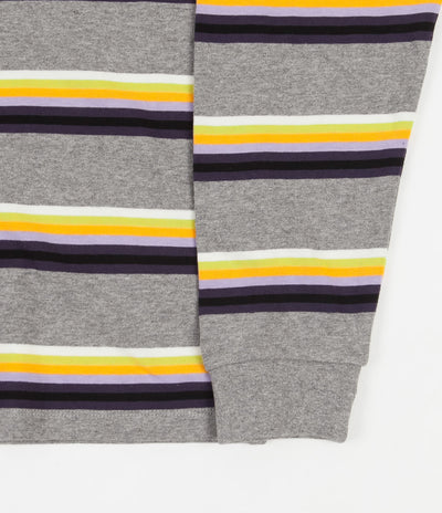 Pop Trading Company Striped Long Sleeve T-Shirt - Multicolour