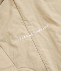 Pop Trading Company Trench Coat - White Pepper | Flatspot