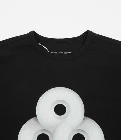Pop Trading Company Trilogy Long Sleeve T-Shirt - Black