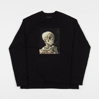 Pop Trading Company Van Gogh Long Sleeve T-Shirt - Black thumbnail