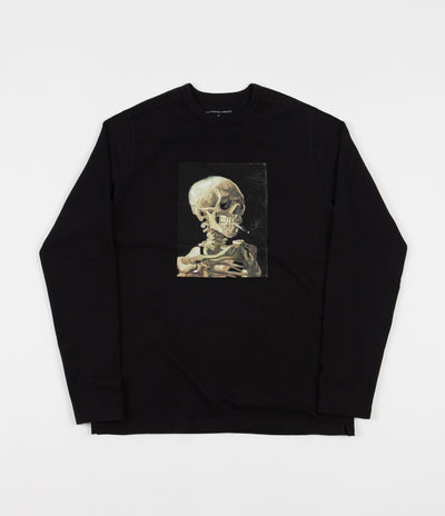 Pop Trading Company Van Gogh Long Sleeve T-Shirt - Black