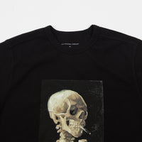 Pop Trading Company Van Gogh Long Sleeve T-Shirt - Black thumbnail