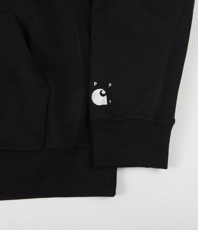 Pop Trading Company x Carhartt Hoodie - Black