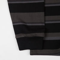 Pop Trading Company x Carhartt Long Sleeve Pocket T-Shirt - Black thumbnail