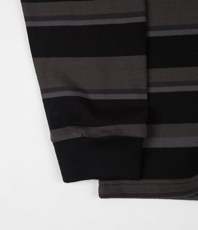 Pop Trading Company x Carhartt Long Sleeve Pocket T-Shirt - Black