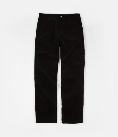 Pop Trading Company x Carhartt Single Knee Pants - Black