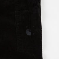 Pop Trading Company x Carhartt Single Knee Pants - Black thumbnail