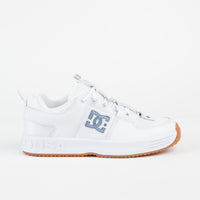 Pop Trading Company x DC Lynx OG Shoes - White / Blue Shadow thumbnail