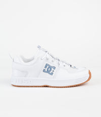 Pop Trading Company x DC Lynx OG Shoes - White / Blue Shadow