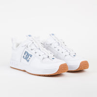 Pop Trading Company x DC Lynx OG Shoes - White / Blue Shadow thumbnail