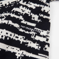 Pop Trading Company x Gilles De Brock Knitted Cardigan - Navy / Off White thumbnail