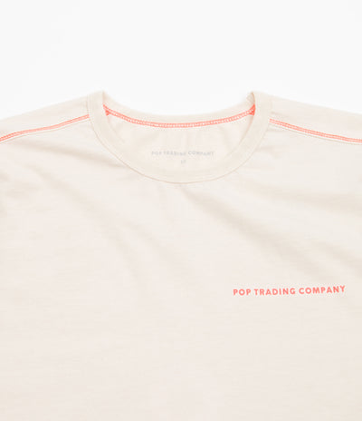 Pop Trading Company x Lex Pott Long Sleeve T-Shirt - Natural White