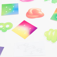 Pop Trading Company x Lex Pott Sticker Pack - Multicolour thumbnail
