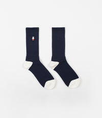 Pop Trading Company x Miffy Bruna Sportswear Socks - Navy