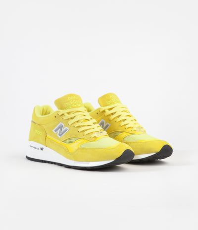 Pop Trading Company x New Balance M1500 Shoes - Electric Yellow