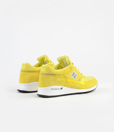 Pop Trading Company x New Balance M1500 Shoes - Electric Yellow