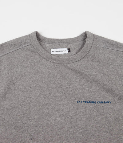 Pop Trading Company x Parra Logo Crewneck Sweatshirt - Heather Grey