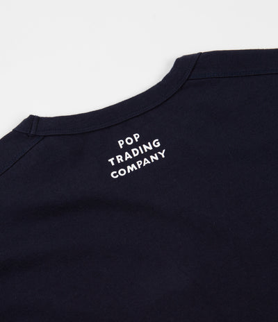 Pop Trading Company x Parra Long Sleeve T-Shirt - Navy