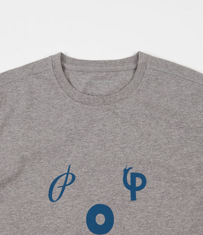 Pop Trading Company x Parra T-Shirt - Heather Grey