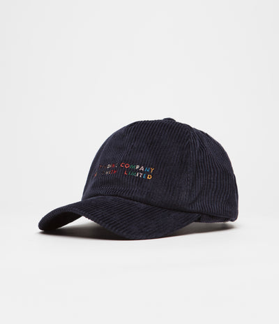 Pop Trading Company x Paul Smith Embroidered Corduroy Cap - Navy