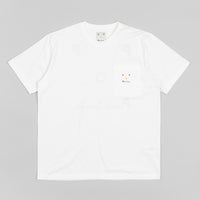 Pop Trading Company x Paul Smith Embroidered Logo T-Shirt - White thumbnail
