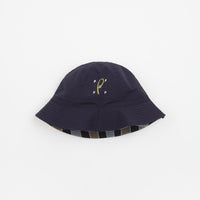 Pop Trading Company x Paul Smith Reversible Bucket Hat - Navy thumbnail