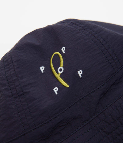 Pop Trading Company x Paul Smith Reversible Bucket Hat - Navy