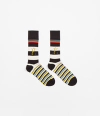 Pop Trading Company x Paul Smith Signature Stripe Sports Socks - Black