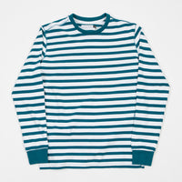 Pop Trading Company x Wayward Wow Long Sleeve T-Shirt - Ocean Green / Off White thumbnail