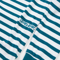 Pop Trading Company x Wayward Wow Long Sleeve T-Shirt - Ocean Green / Off White thumbnail