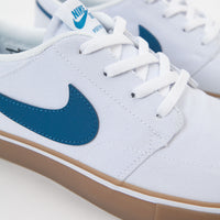Nike SB Solarsoft Portmore II Canvas Shoes White Industrial