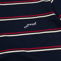 Post Details Classic Striped T-Shirt - Navy thumbnail