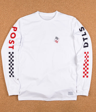Post Details Decades Class Of '75 Long Sleeve T-Shirt - White