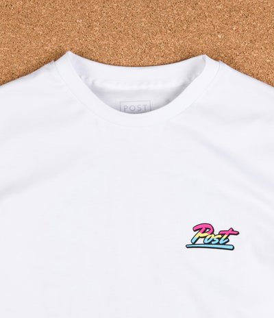Post Details Decades Splatter Hydrant T-Shirt - White