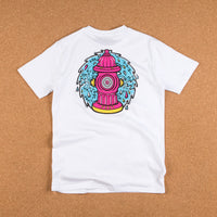 Post Details Decades Splatter Hydrant T-Shirt - White thumbnail