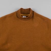 Polar Cozy Mock Neck Sweatshirt - Caramel thumbnail