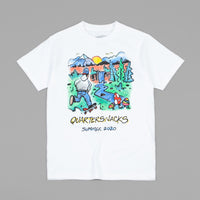 Quartersnacks 2020 Summer Camp T-Shirt - White thumbnail