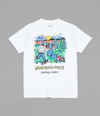 Quartersnacks 2020 Summer Camp T-Shirt - White