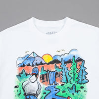 Quartersnacks 2020 Summer Camp T-Shirt - White thumbnail