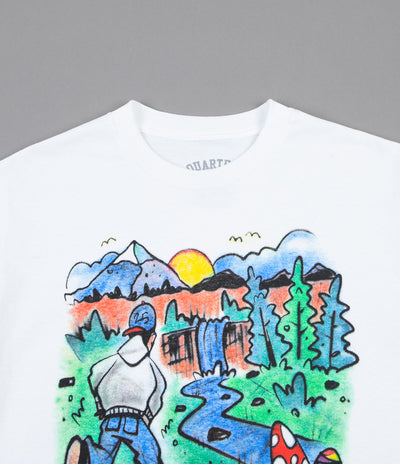 Quartersnacks 2020 Summer Camp T-Shirt - White