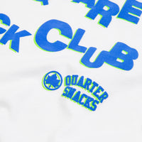Quartersnacks 2023 Track Club T-Shirt - White thumbnail