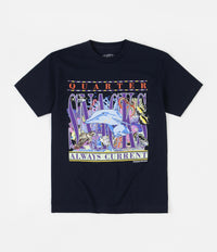 Quartersnacks Always Current T-Shirt - Navy