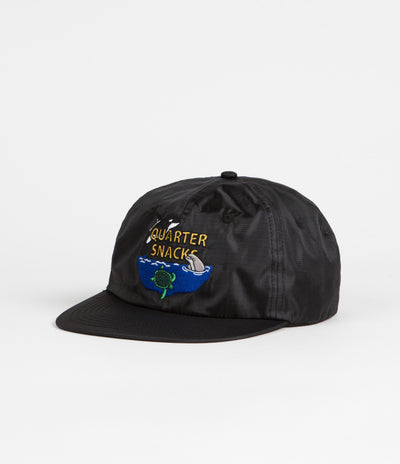 Quartersnacks Aquatic Cap in Black