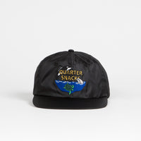 Quartersnacks Aquatic Cap in Black thumbnail